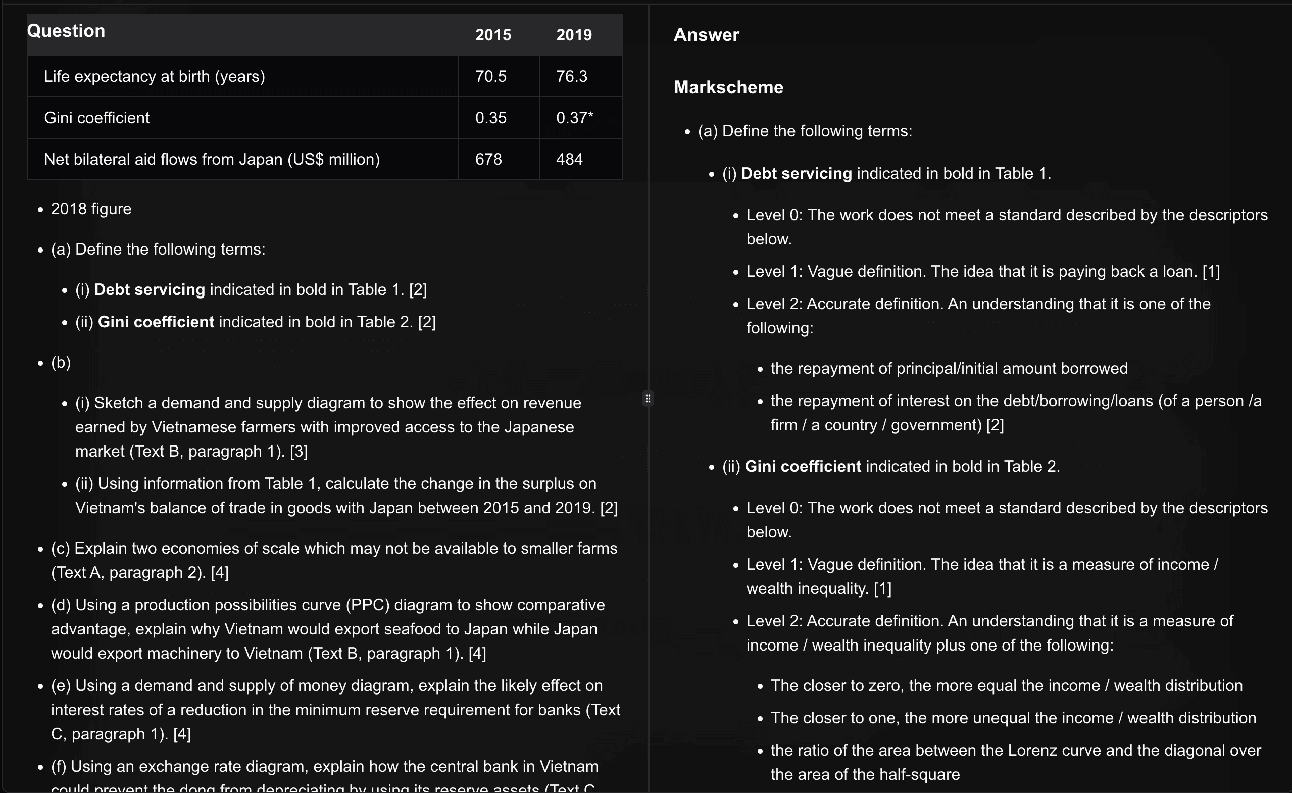 Practice Exams feature preview