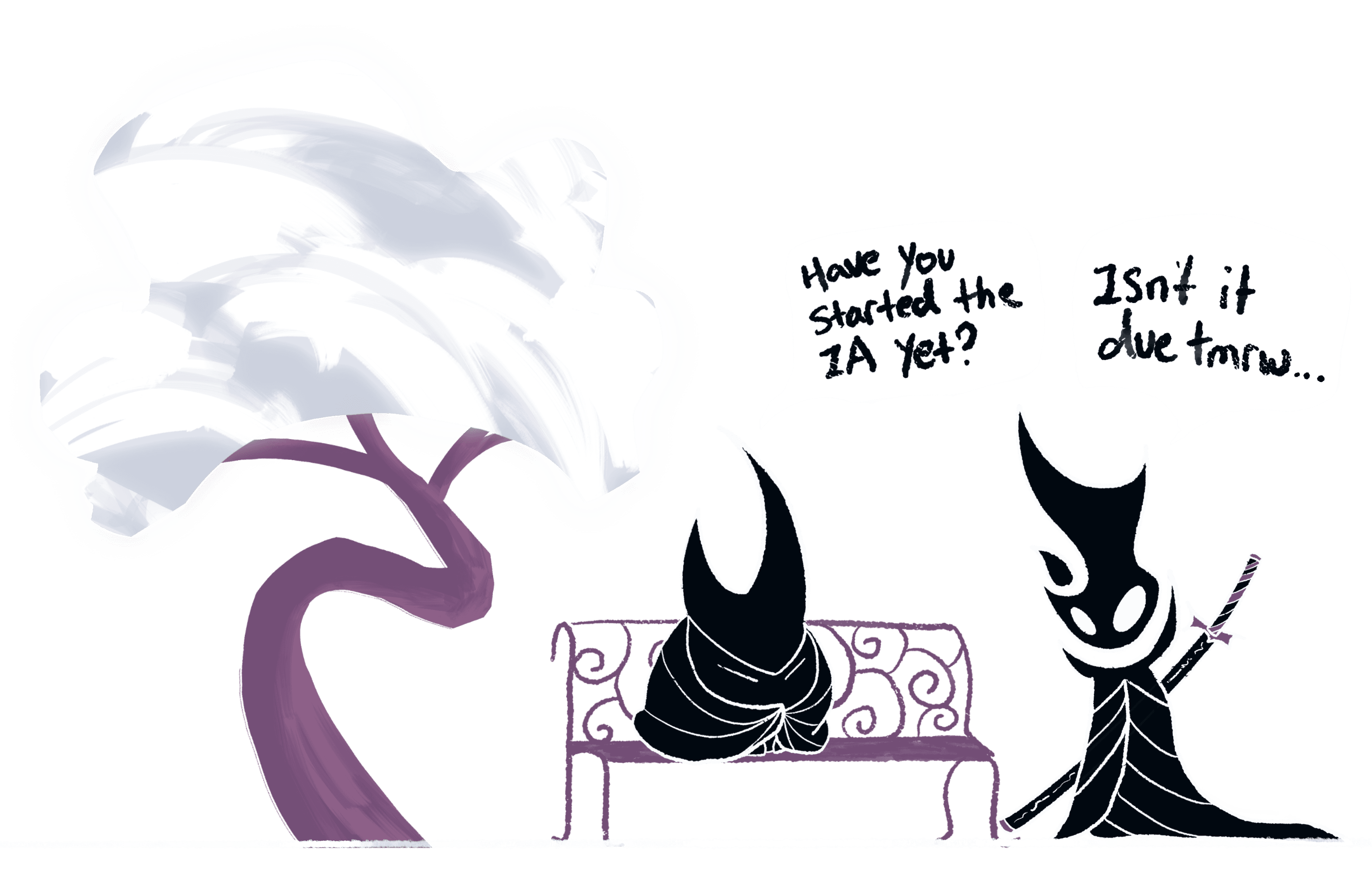 IB students studying together