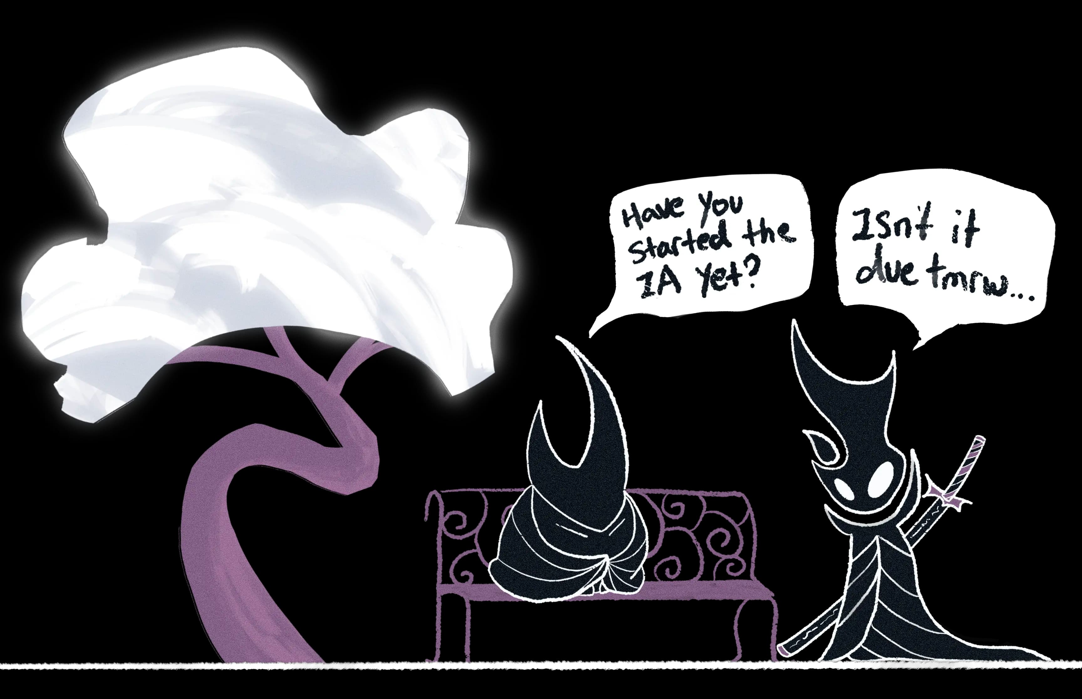 IB students studying together